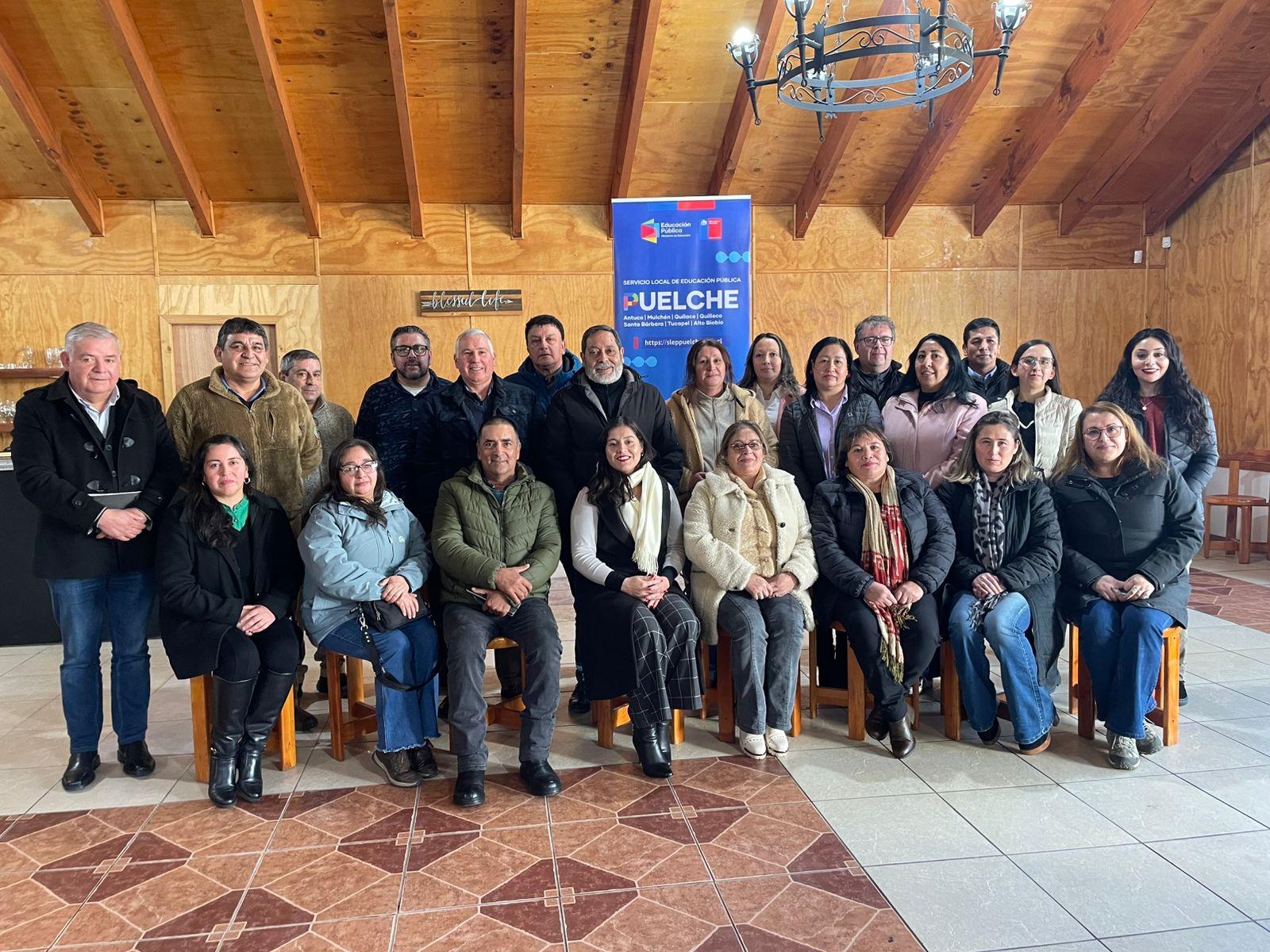 SLEP Puelche participa en conversatorio con directivas de Asistentes de la Educación