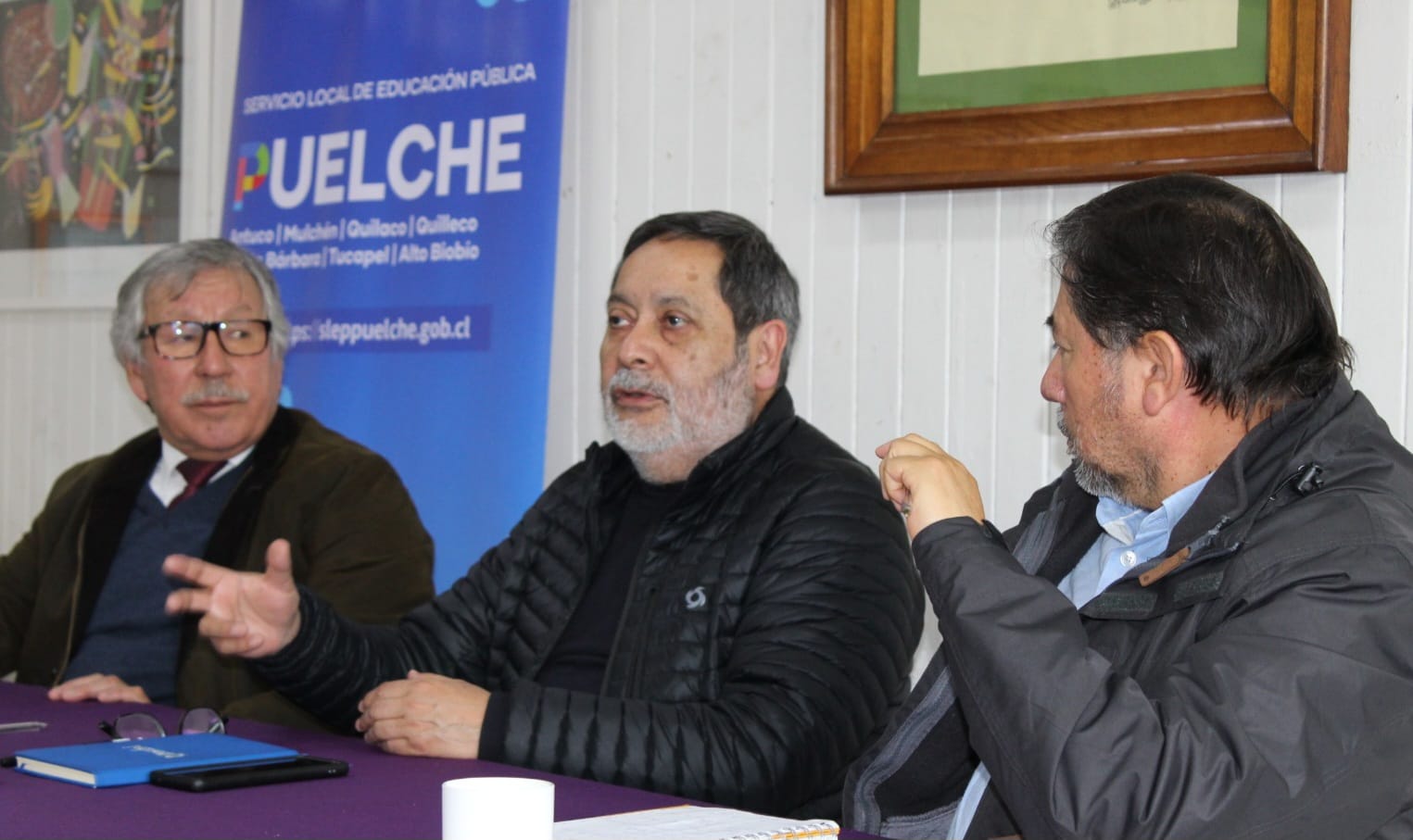 Comité Directivo Local del SLEP Puelche revisa avances en diagnóstico de infraestructura y transporte escolar