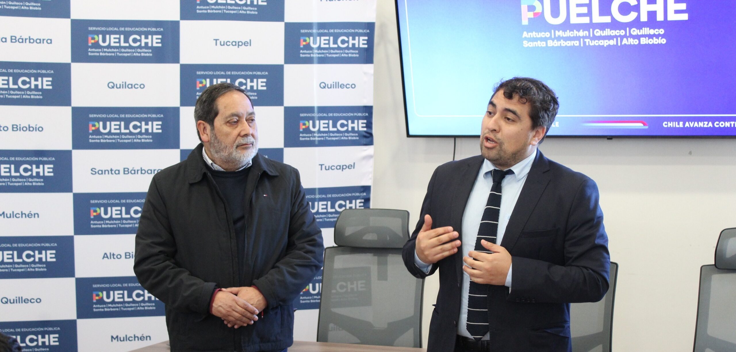 Superintendencia de Educación realiza capacitación a SLEP Puelche