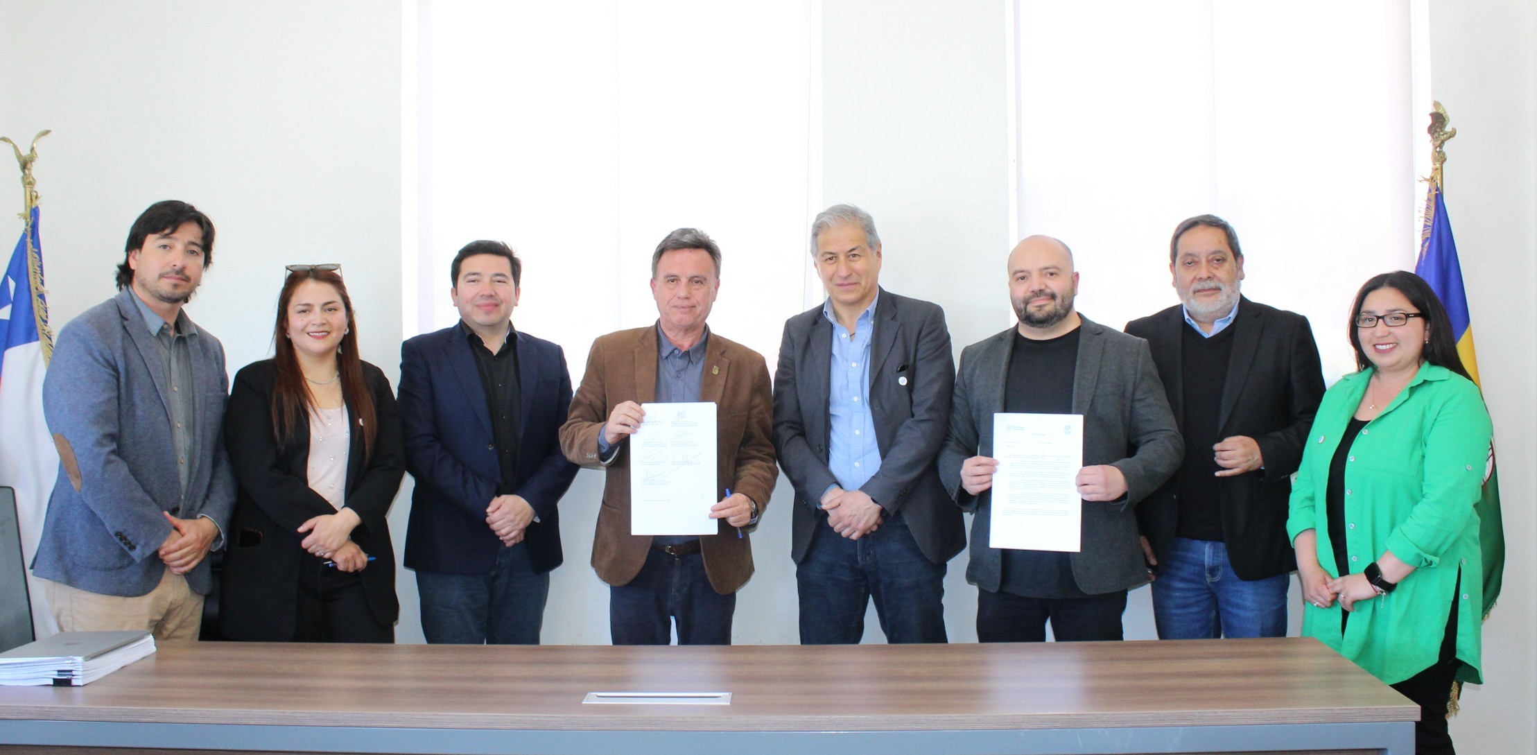 Encuentro con el Presidente del Colegio de Profesores y Profesoras de Chile en Mulchén